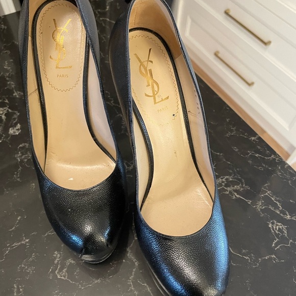 Authentic YSL Black Heels - Picture 6 of 6